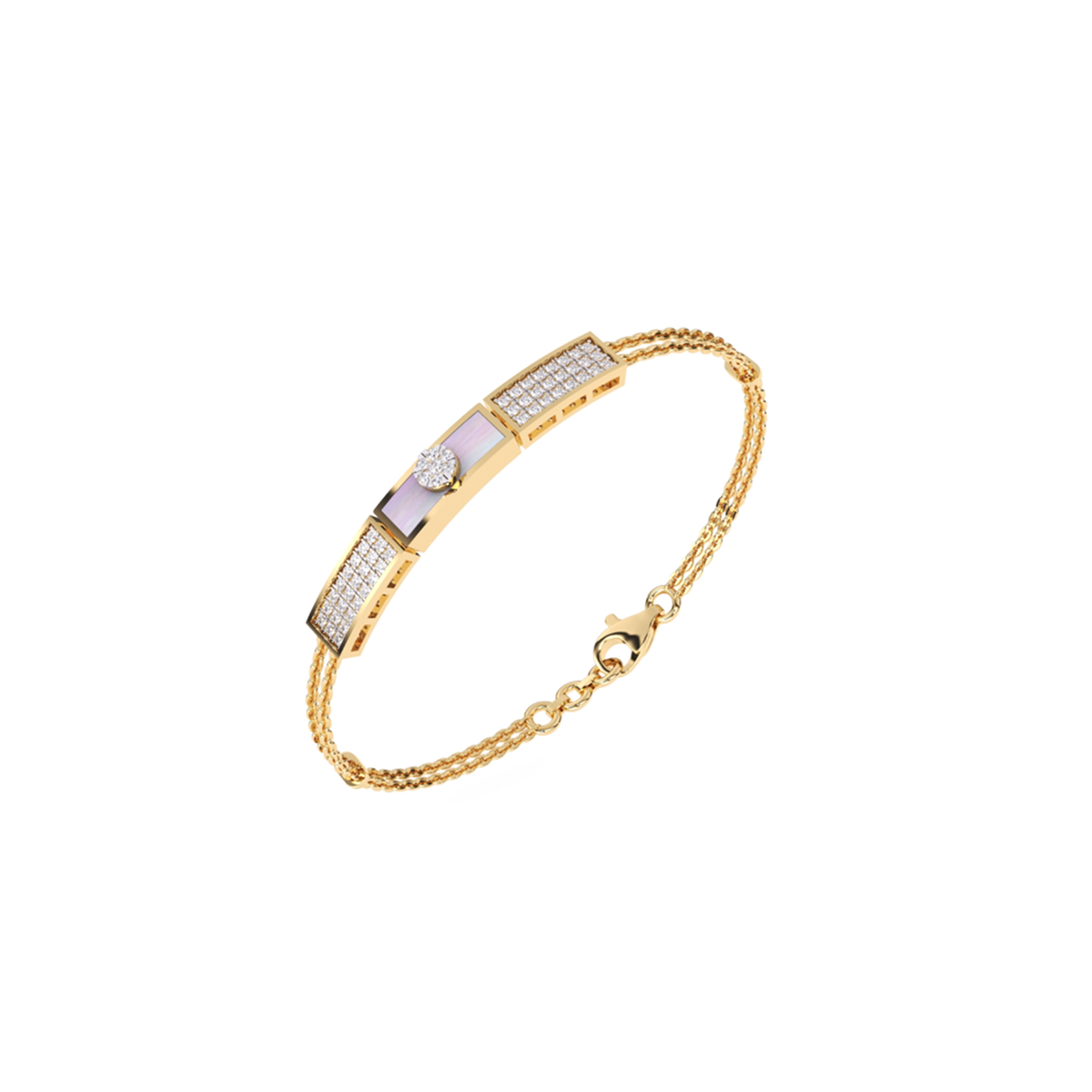 Classy Daily Wear Lab Grown Diamond Bracelet